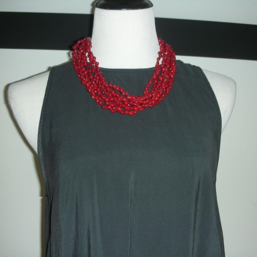 Zara Black Maxi Dress Minimalist Sleeveless Pocket Dress European Chic Small‎ - Picture 2 of 8
